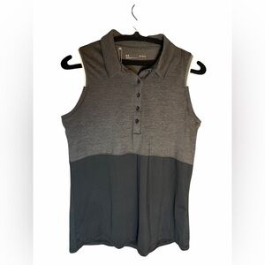Under Armour Sleeveless Polo Golf Shirt